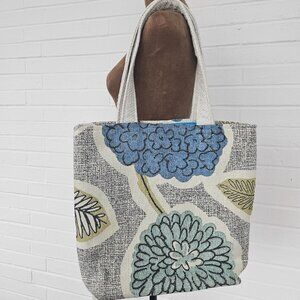Heavy Canvas floral Tote Bag